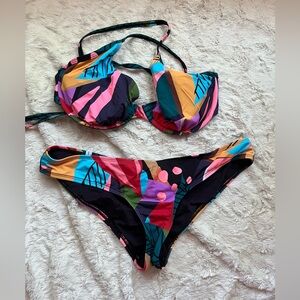 Body Glove Multicolor Bikini Set